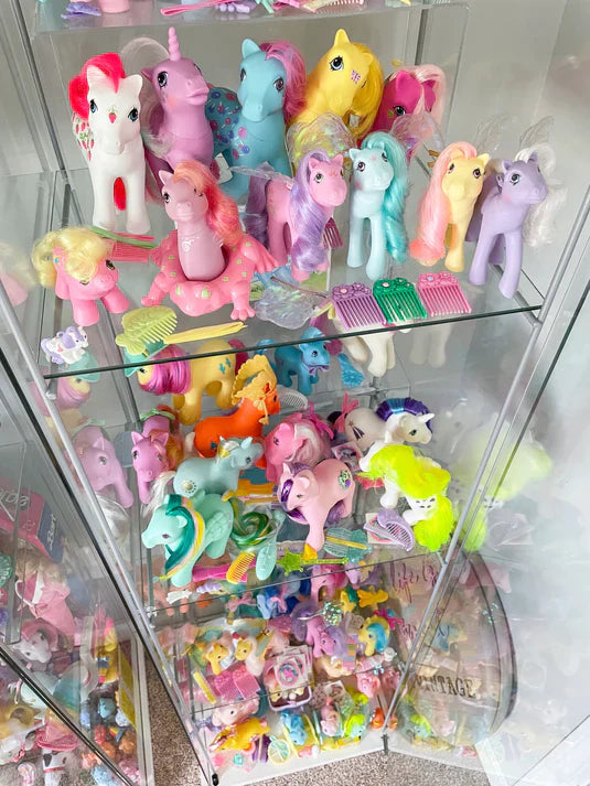 Huge collection of over 150 My Little Pony figures & plushies