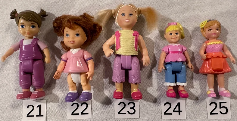 Vintage Fisher Price Loving Family & Barbie Babies β Toddlers Doll Lot β 65 Doll Full Set β Rare Mini Dolls β 90s/2000s Toys Collection
