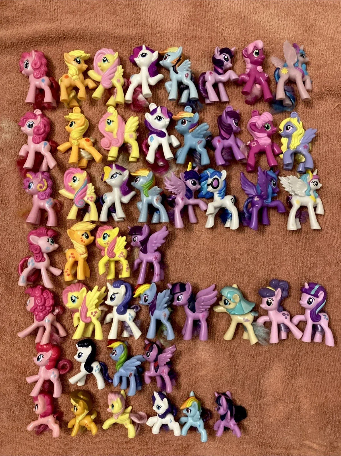 Huge collection of over 150 My Little Pony figures & plushies