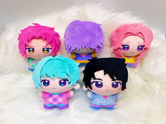 Kpop Demon Hunters-Saja Boys 10cm Plush, Saja Boys Doll,- Jinu, Abby, Baby, Mystery, Romance,Rumi,Zoey,Mira,Gift for Kpop Demon Hunters Fans